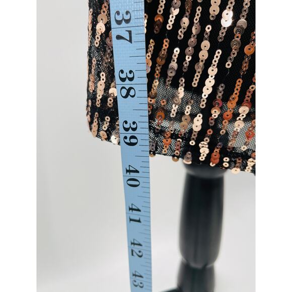 CITY STUDIO sz 5 jr gold black sequin bodycon mini party cocktail dress NWT B92 - Picture 5 of 9
